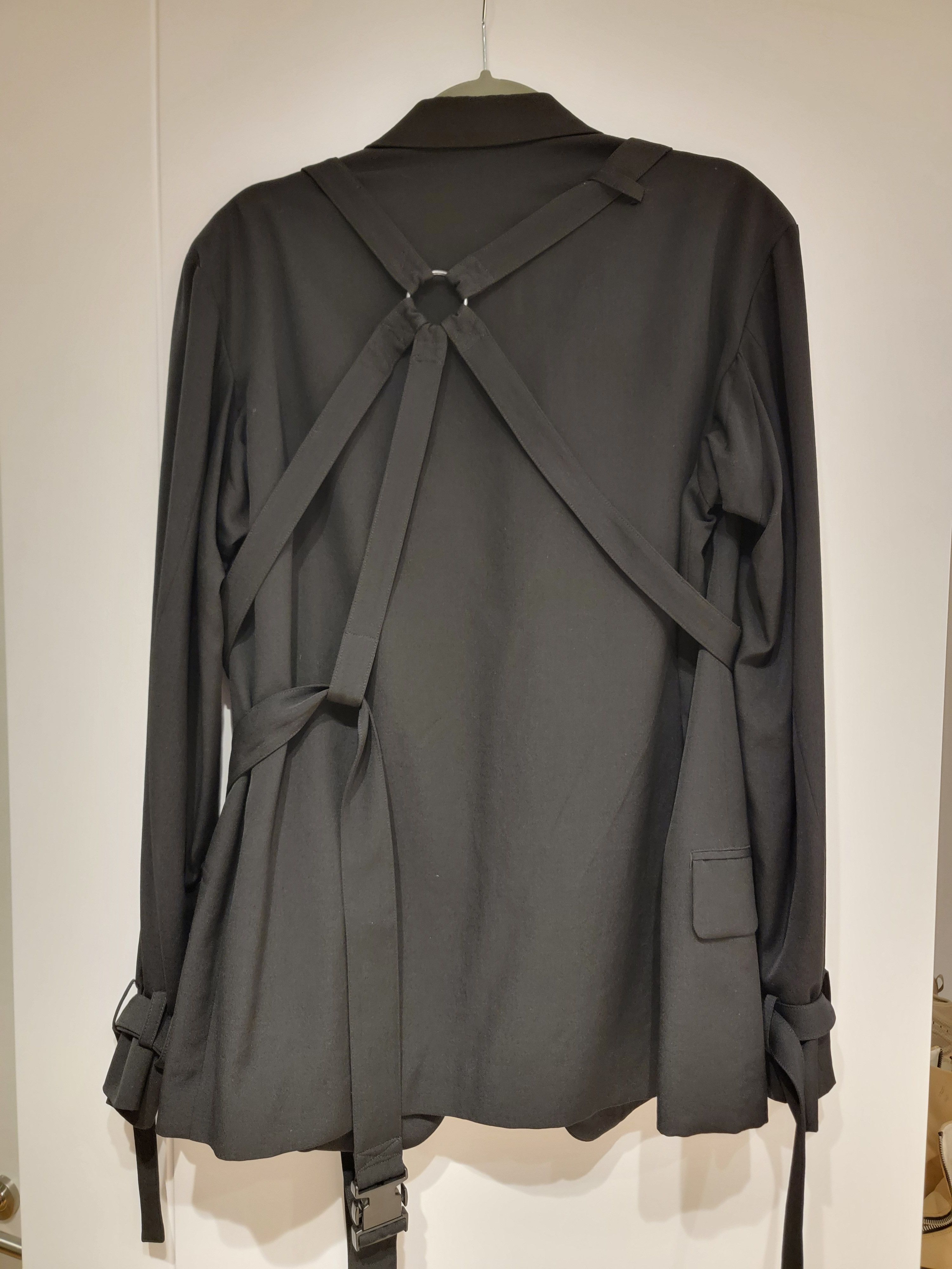 Yohji Yamamoto Yohji Yamamoto FW16 Bondage Blazer Size 38R - 2 Thumbnail