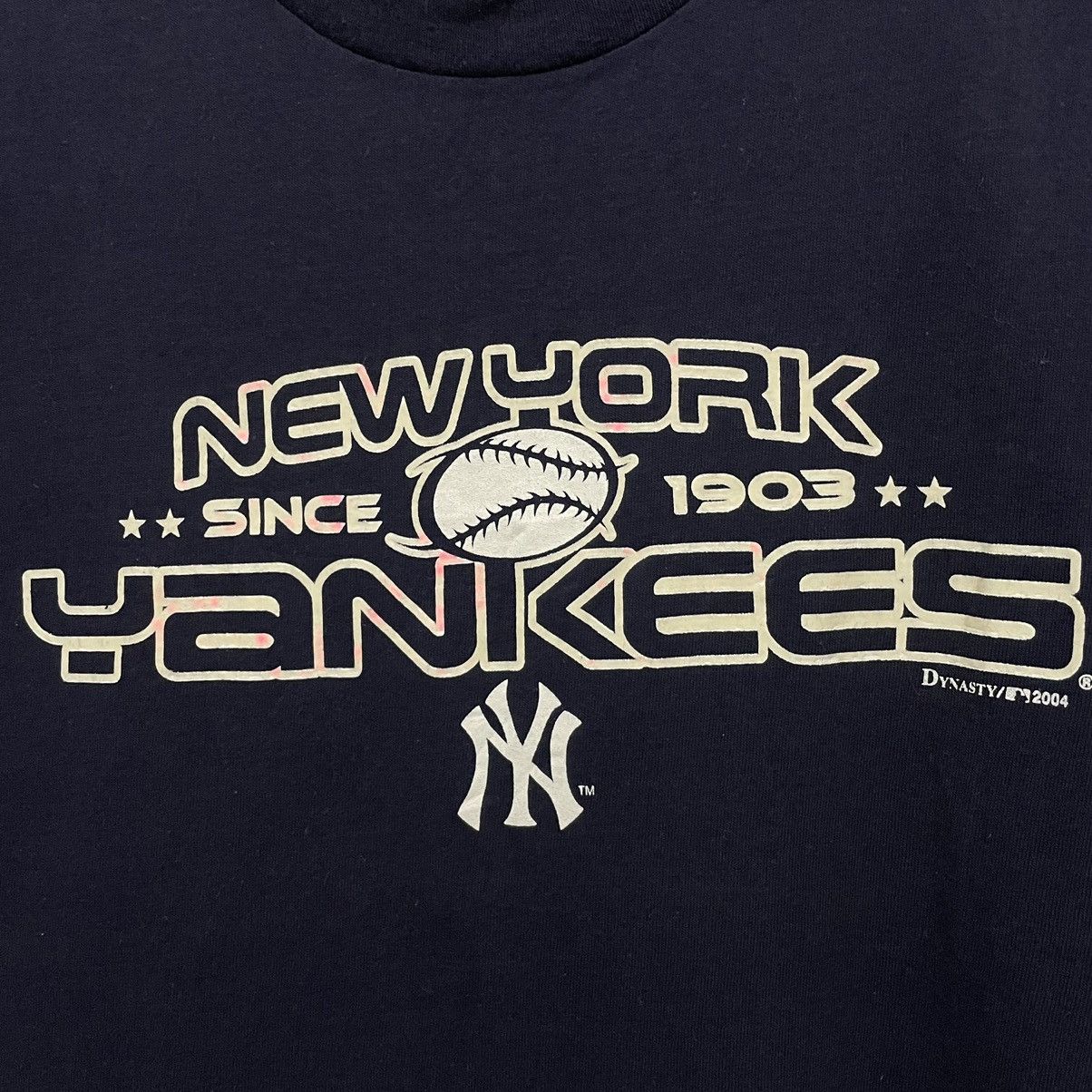 MLB × New York Yankees × Vintage Vintage 2004 NY Yankees MLB T Shirt Size US S / EU 44-46 / 1 - 2 Thumbnail
