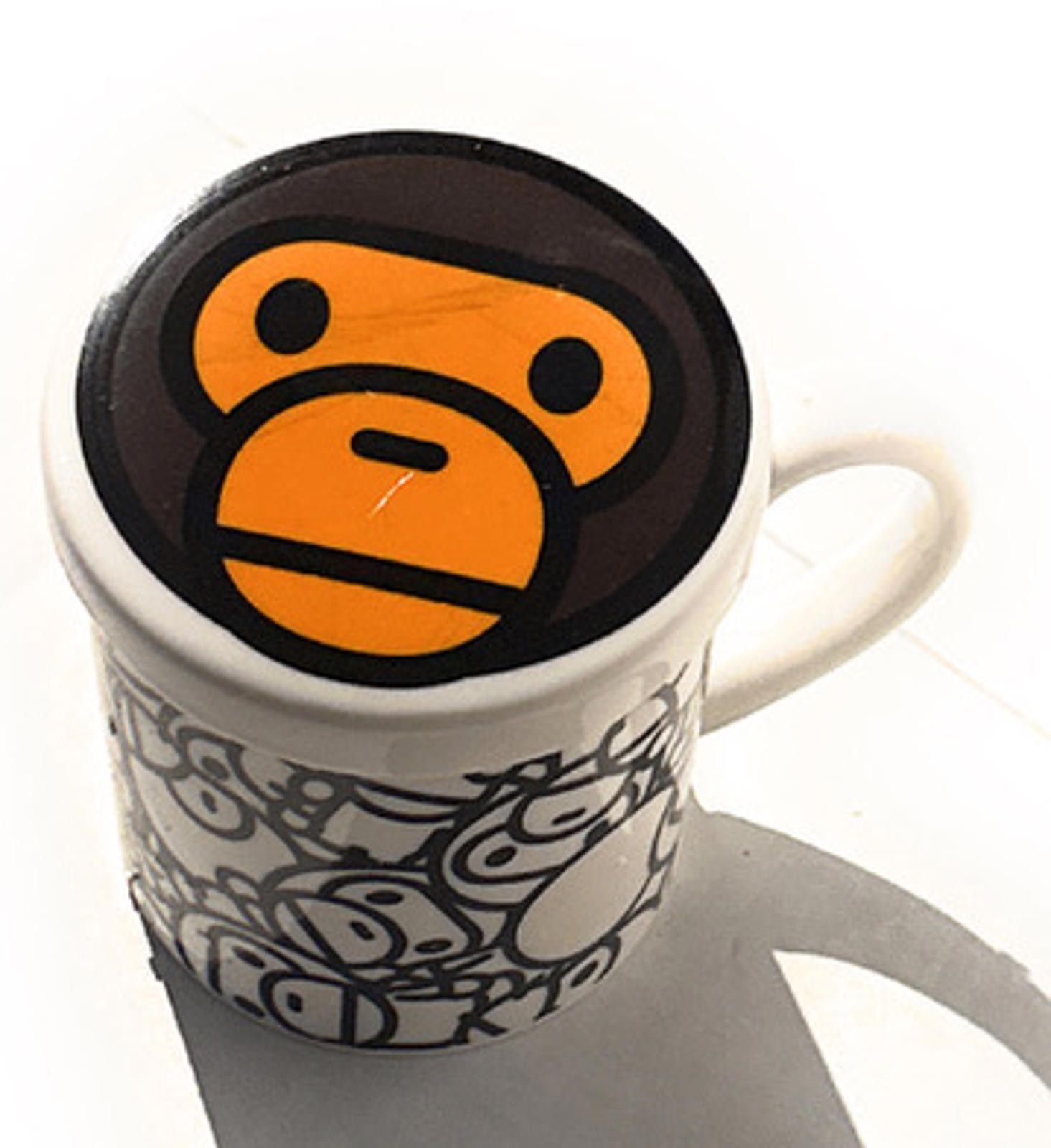 Bape BAPE Baby Milo Coffee Mug w/ Saucer - All Over Print Size ONE SIZE - 7 Thumbnail
