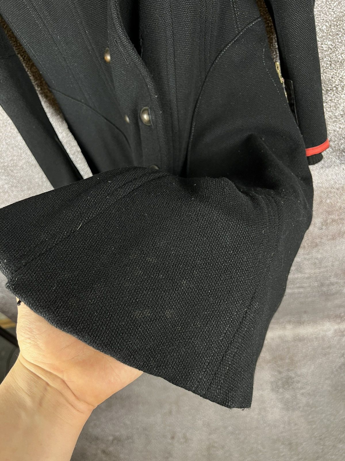 Marithe + Francois Girbaud Marithe + Francouis Girbaud wool avant-garde coat goth y2k Size M / US 6-8 / IT 42-44 - 24 Thumbnail