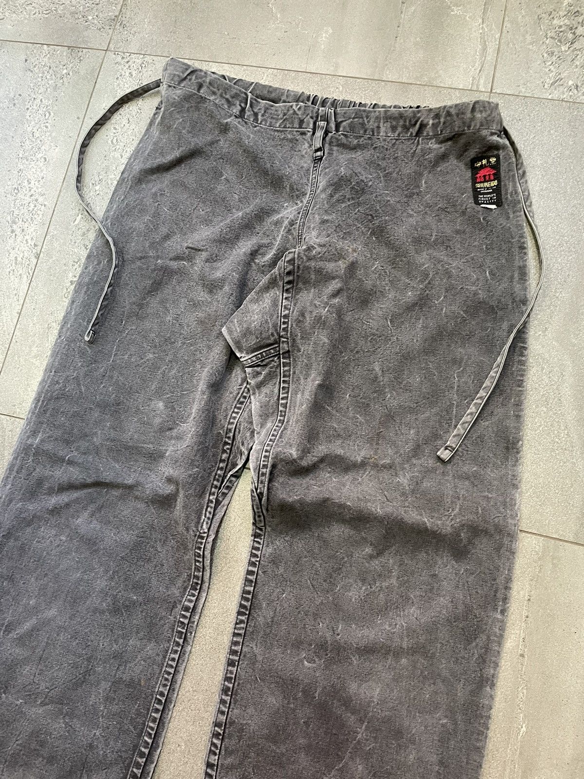 Japanese Brand × Vintage BAGGY KAPITAL STYLE WASHED COTTON DISTRESSED OKINAWA PANTS Size US 36 / EU 52 - 3 Thumbnail