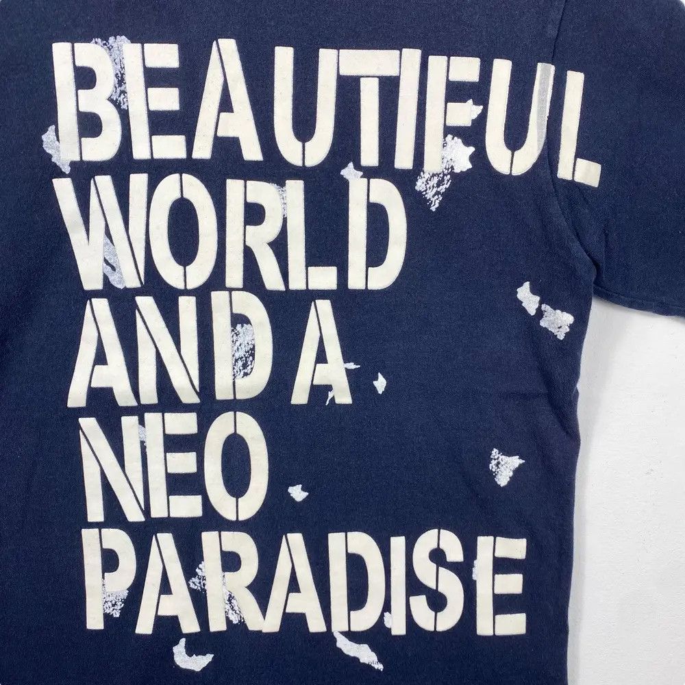 Japanese Brand Beautiful World And A Neo Paradise Long Sleeve Tee Shirt Size US M / EU 48-50 / 2 - 2 Thumbnail