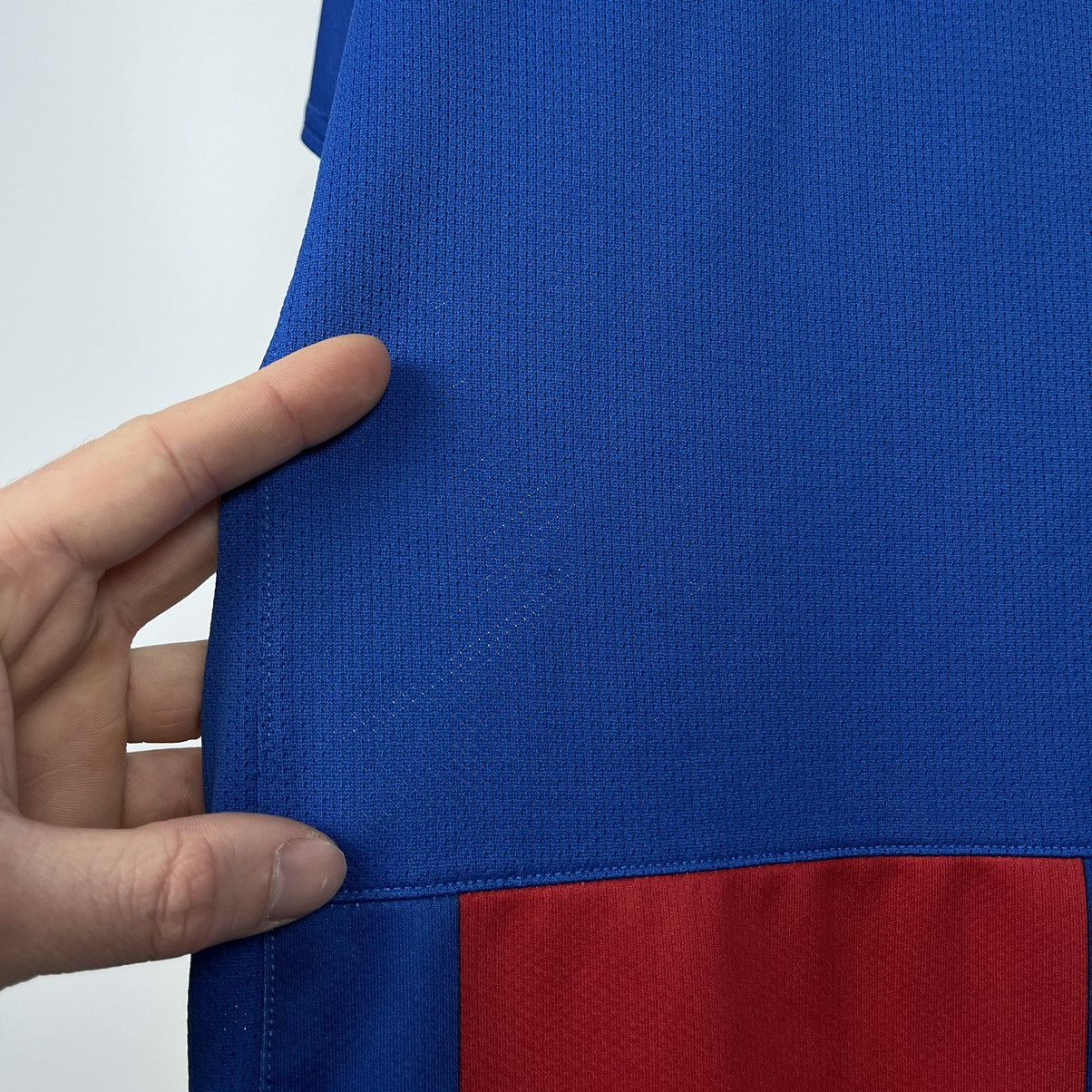 Nike Vintage Nike Bloke core swoosh drill soccer jersey tee 00’s Size US L / EU 52-54 / 3 - 13 Thumbnail