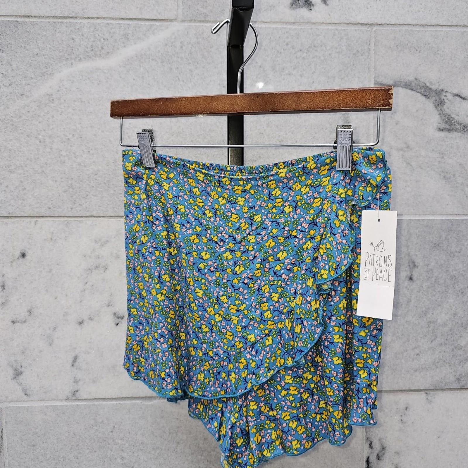 Other Women's Blue Floral Skirt Size 28" / US 6 / IT 42 - 1 Thumbnail