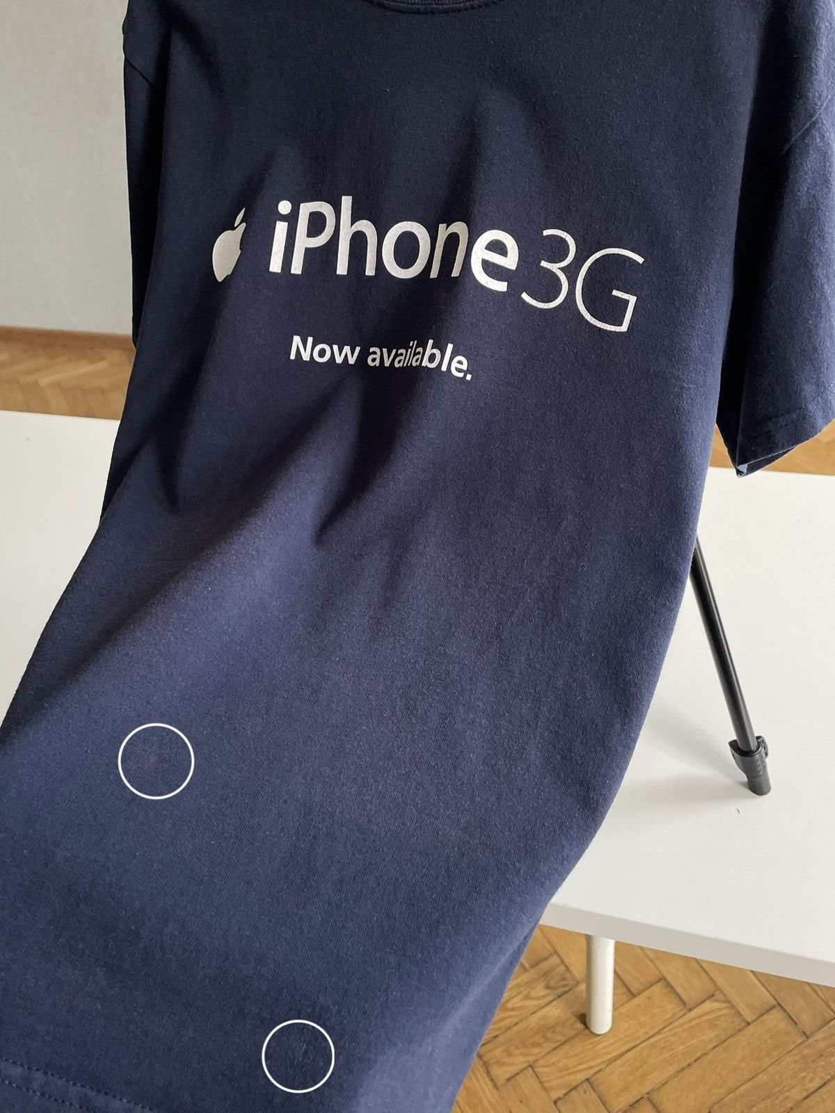 Apple 2009 Iphone 3G: A Promo Tee, The Release For Sale Size US S / EU 44-46 / 1 - 7 Thumbnail