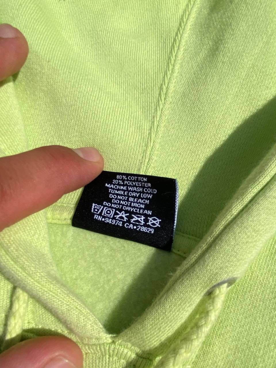 Stussy × Vintage 90A STUSSY RETRO BACK LOGO RARE Y2K HOODIE Size US L / EU 52-54 / 3 - 6 Thumbnail