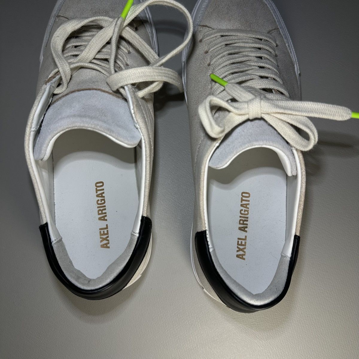 Axel Arigato Axel Arigato Clean 90 Triple Sneakers in Beige / Black Size US 7 / EU 40 - 9 Thumbnail