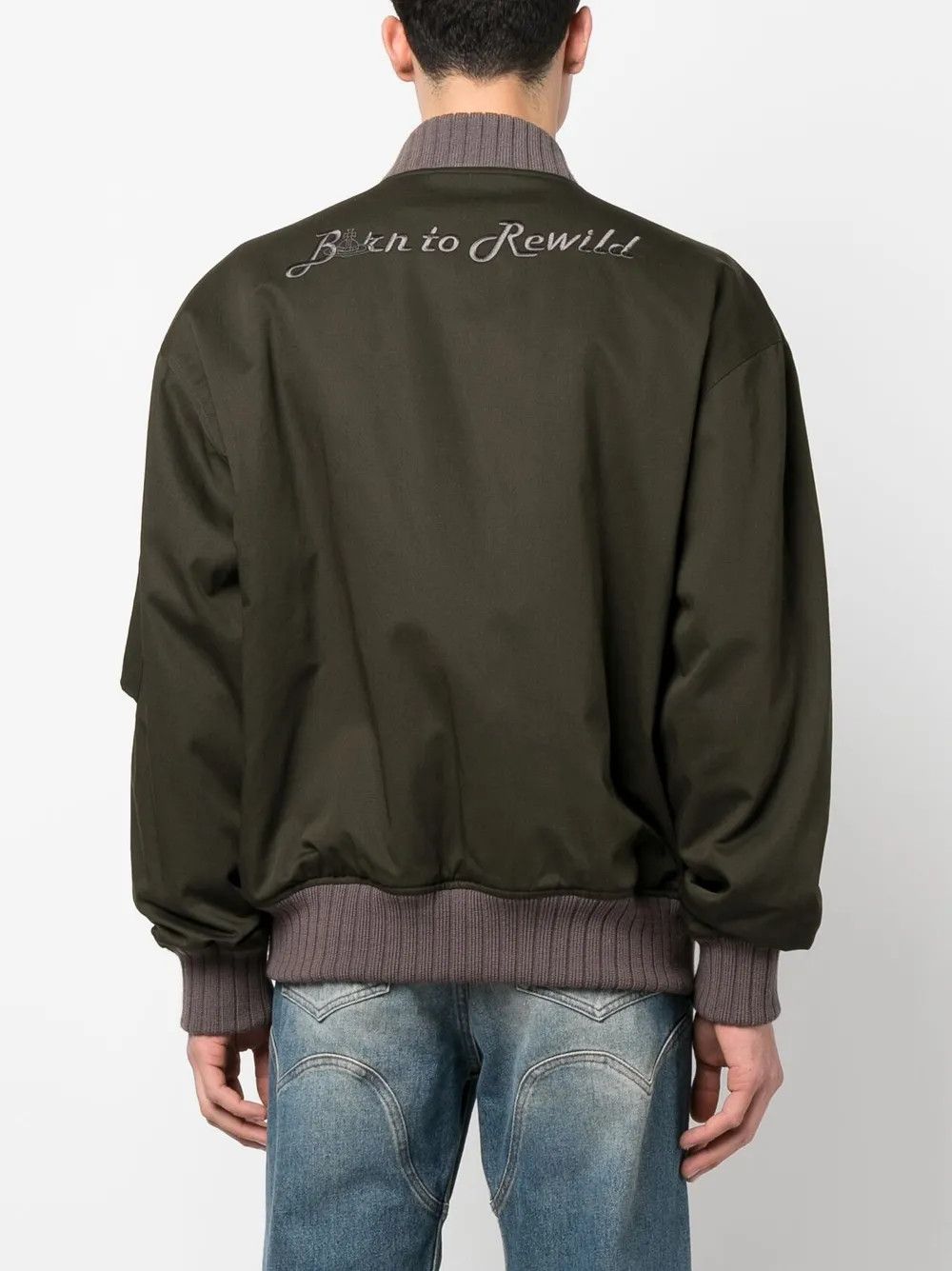 Vivienne Westwood o1y0525 Bomber Jacket in Military Green/Khaki Size US S / EU 44-46 / 1 - 4 Thumbnail