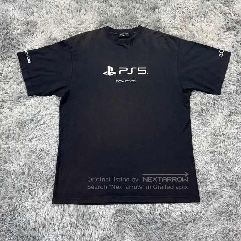 Balenciaga Balenciaga Co-branded PS5 Short Sleeve Size US S / EU 44-46 / 1 - 1 Thumbnail