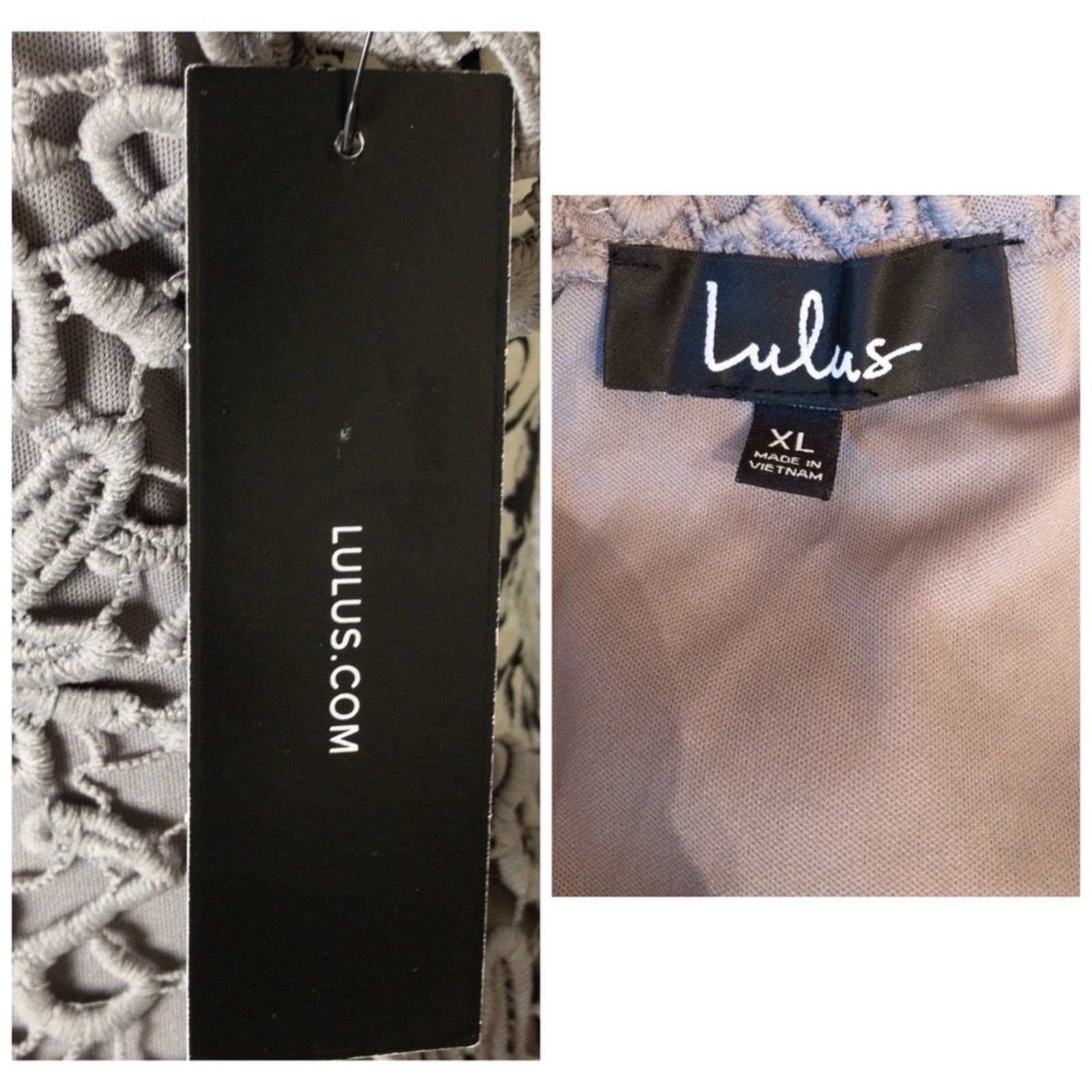 Lulus NWT Lulus Hidden Talent Floral Backless Grey Dress Size XL / US 12-14 / IT 48-50 - 8 Thumbnail