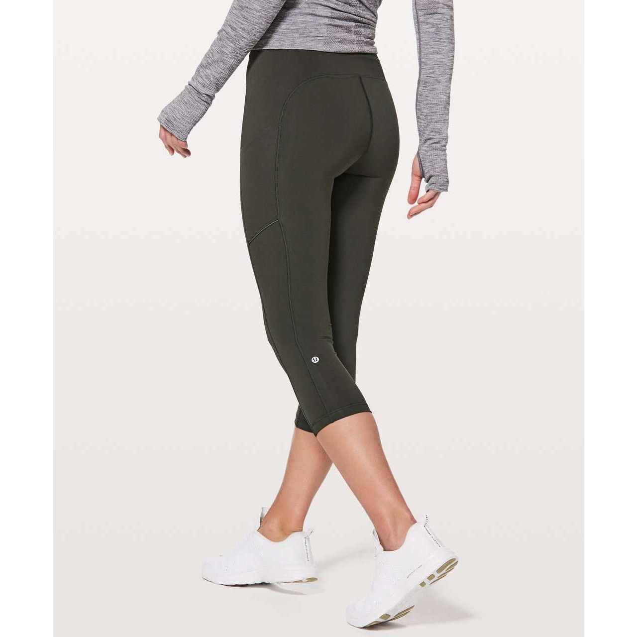 Lululemon Lululemon Speed Up Crop 21" Evergreen Size 6 Size 28" / US 6 / IT 42 - 7 Thumbnail
