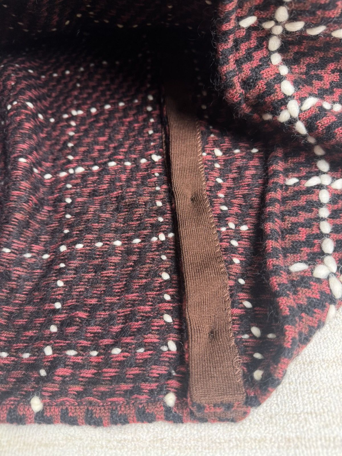 Aime Leon Dore Plaid hand knit over-shirt Size US M / EU 48-50 / 2 - 7 Thumbnail