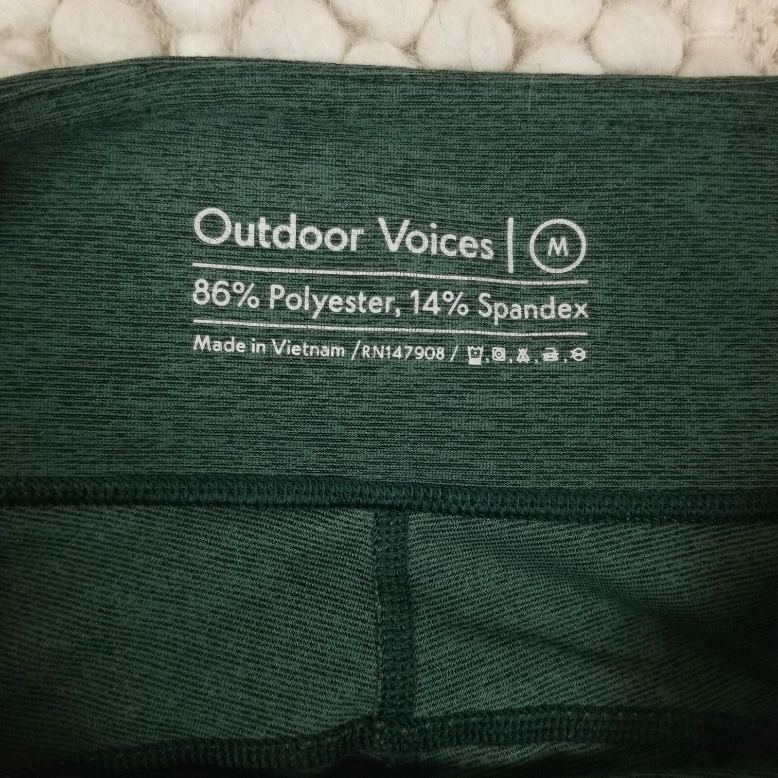 Outdoor Voices Outdoor Voices Crop Legging Green Sz Medium Size 30" / US 8 / IT 44 - 3 Thumbnail