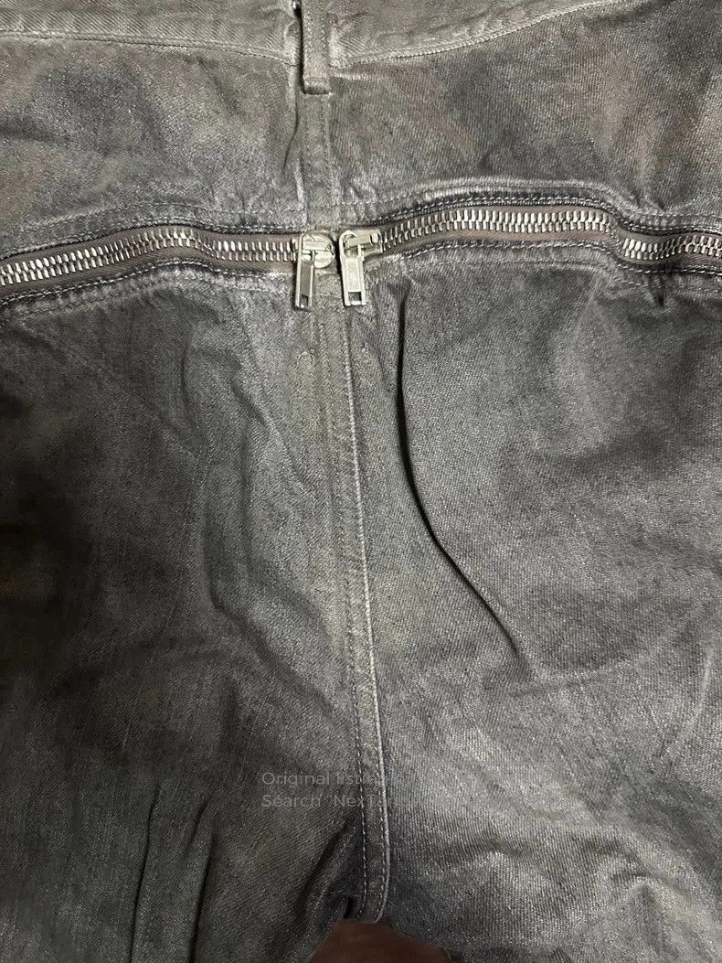 Rick Owens Drkshdw Rick Owens Drkshdw Banana Zip Jeans. Size US 31 - 3 Thumbnail