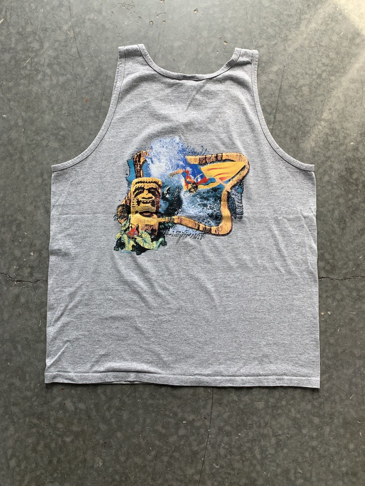 Vintage Vintage 90s Surf Tank Top Size US L / EU 52-54 / 3 - 1 Thumbnail