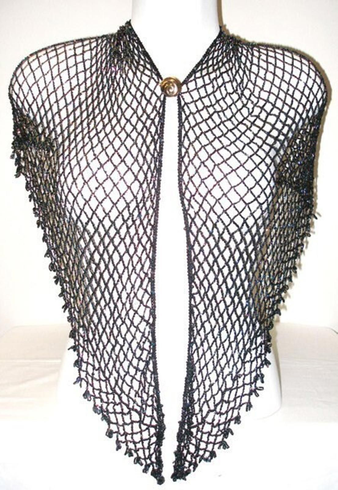 Designer Sequin Shawl/Wrap Peacock Size ONE SIZE - 1 Preview