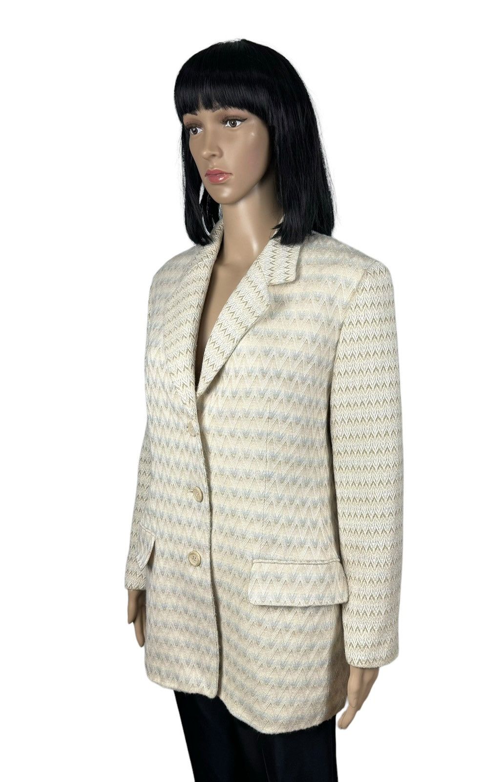 Escada × Vintage Escada Margaretha Ley Vintage Blazer Silk-Wool size S Size S / US 4 / IT 40 - 6 Thumbnail