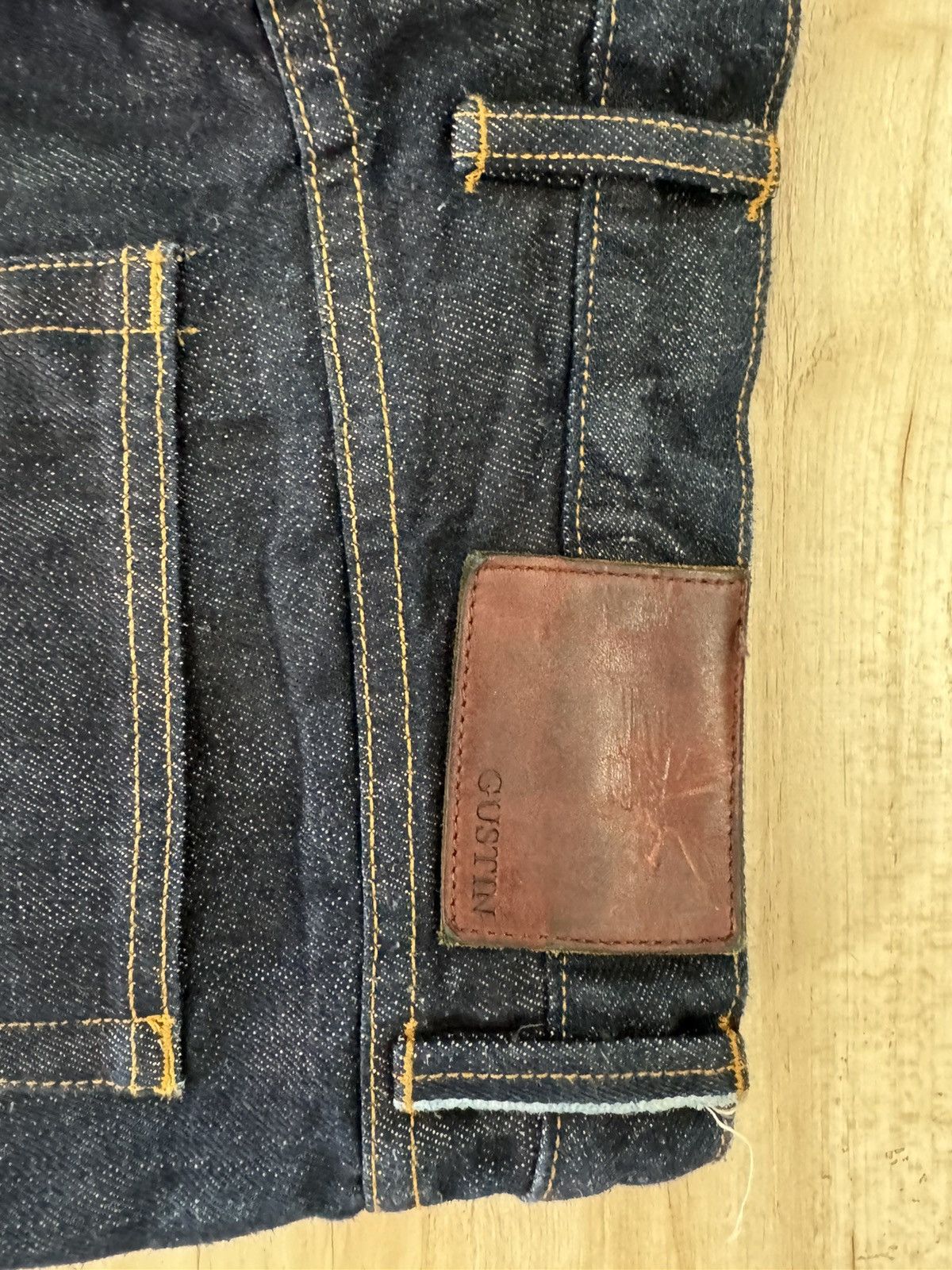Gustin Men's GUSTIN Selvedge jeans 40 X 34 California Straight Raw Size US 40 / EU 56 - 10 Thumbnail