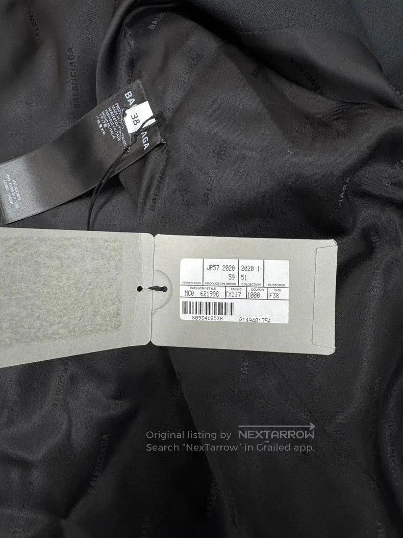 Balenciaga Balenciaga Mastercard Blazer Size 38. Size US XL / EU 56 / 4 - 7 Thumbnail