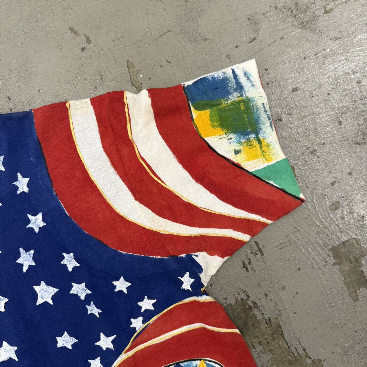 Arts & Science Vintage All Over Print Country Flag Tee Size US L / EU 52-54 / 3 - 6 Thumbnail