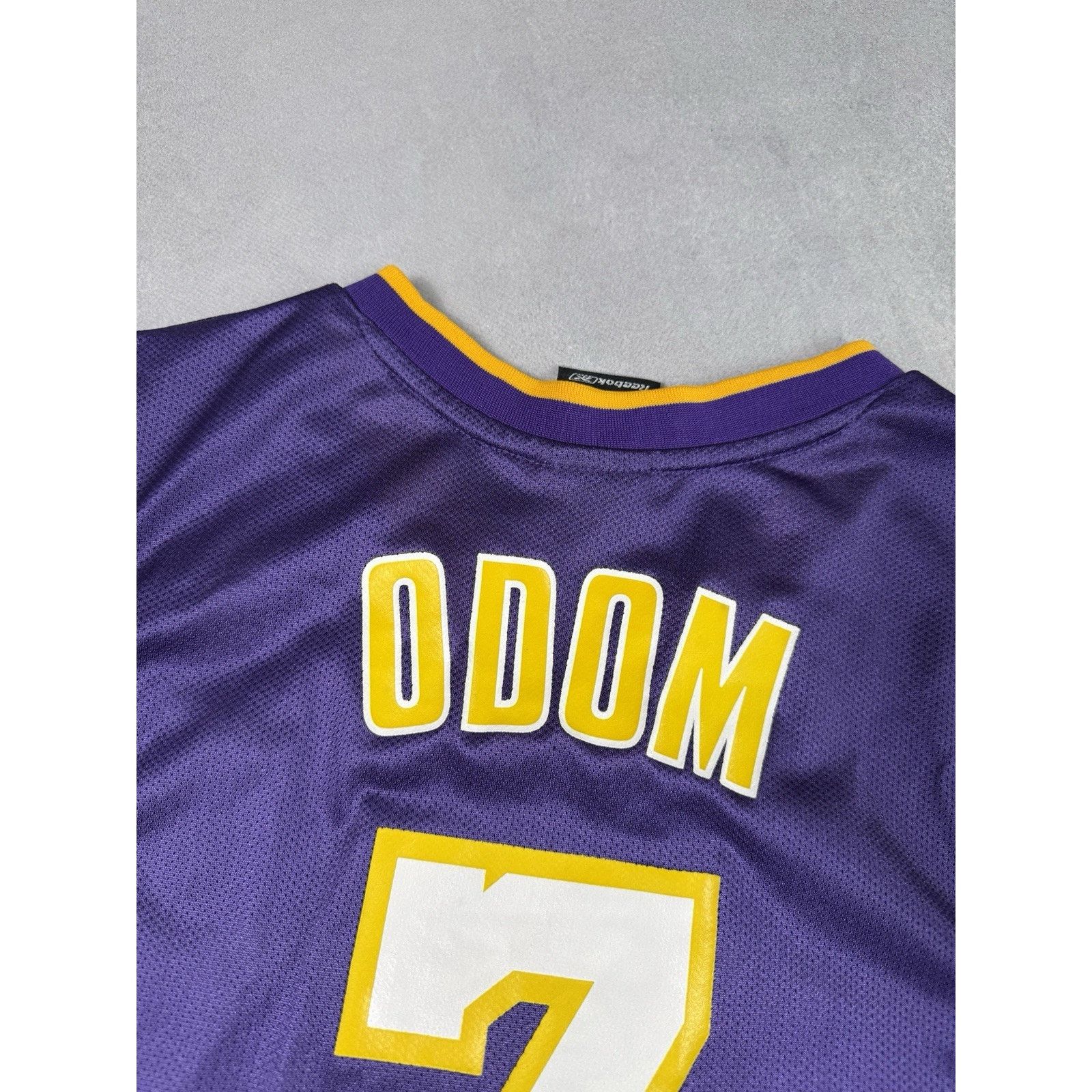 Reebok Reebok Los Angeles Lakers Lamar Odom Jersey Size M Purple Size US M / EU 48-50 / 2 - 13 Thumbnail