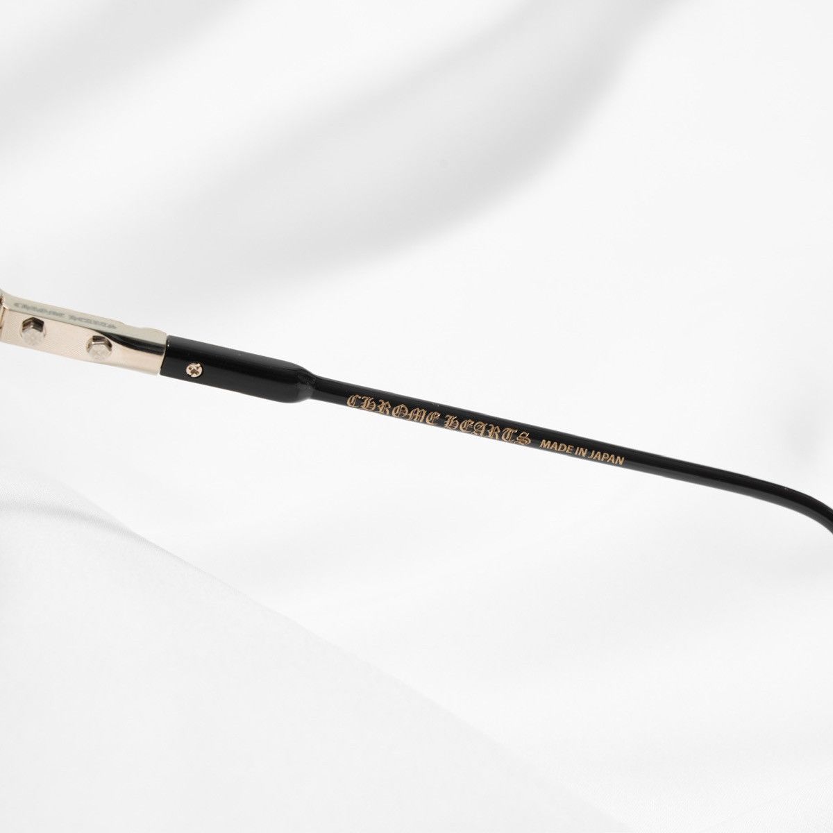 Chrome Hearts CHROME HEARTS TATTERS CLASSIC BROWN - GOLD PLATED GLASSES Size ONE SIZE - 4 Thumbnail
