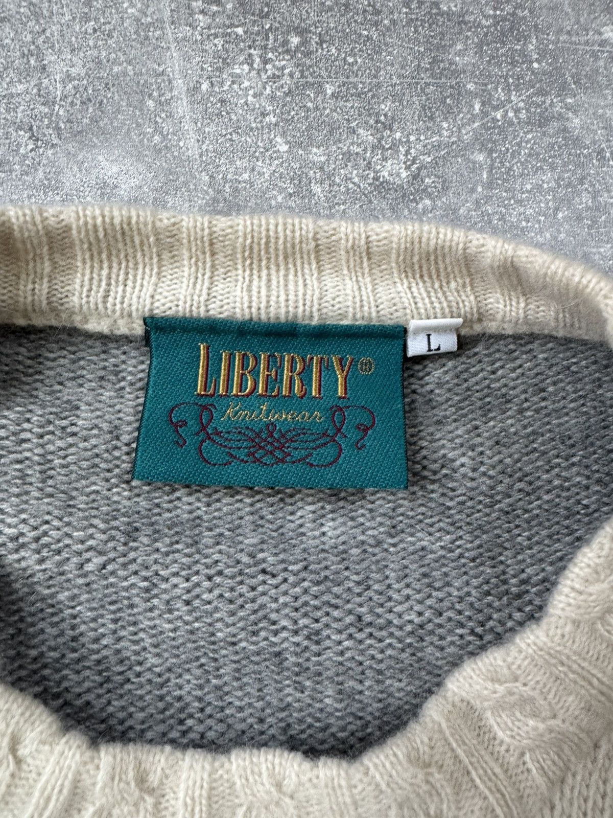 Vintage Liberty Sweaters Vintage Mens Size US L / EU 52-54 / 3 - 8 Thumbnail