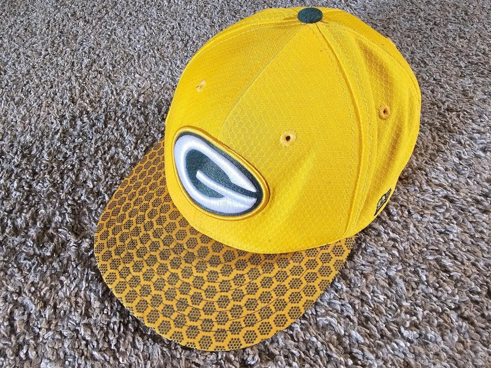 New Era GREEN BAY PACKERS SNAPBACK Yellow HAT FOOTBALL NEWERA 9FIFTY Size ONE SIZE - 1 Thumbnail