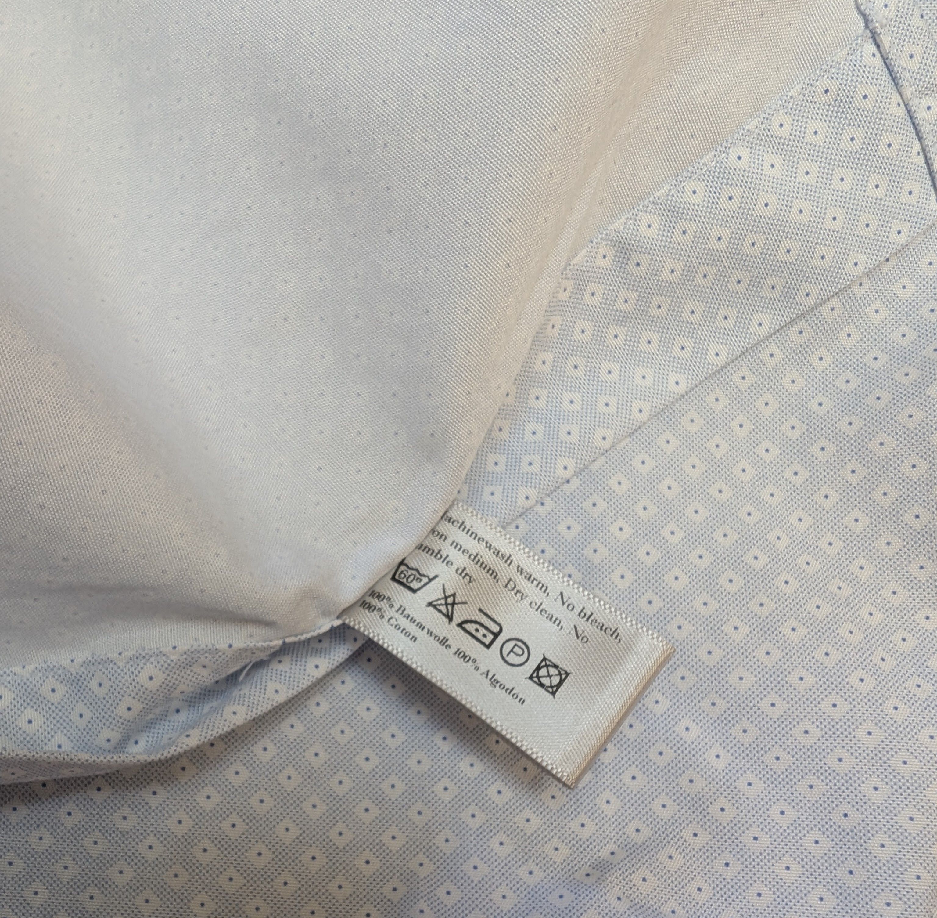 Eton Eton Blue Cotton Cutaway Collar Shirt - Size 16.5 Size US L / EU 52-54 / 3 - 6 Thumbnail