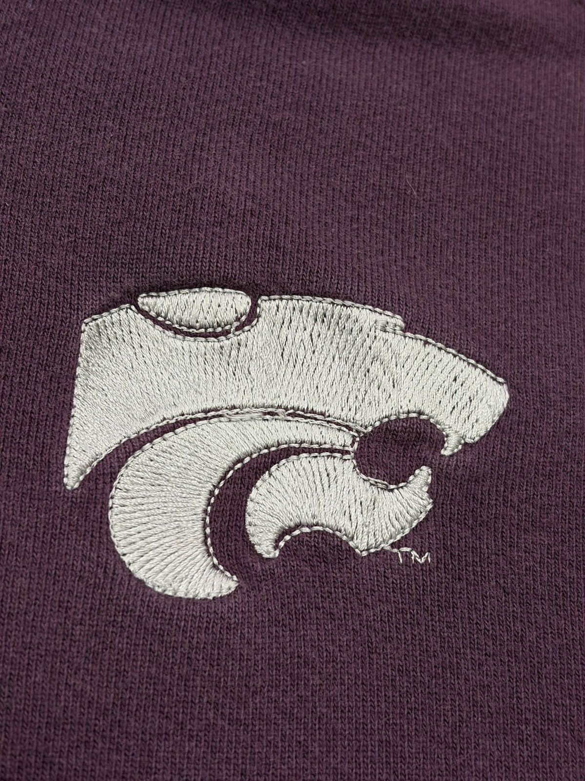 Russell Athletic Vintage Kansas State Wildcats 1/4 Zip Sweatshirt Russell 90s Size US XXL / EU 58 / 5 - 2 Thumbnail