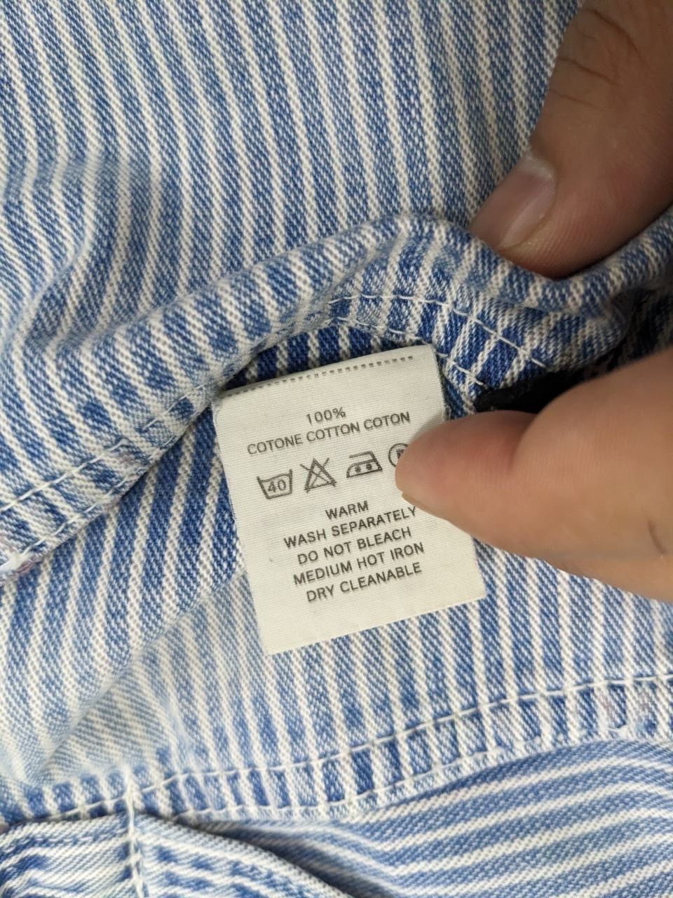 Kapital KAPITAL CENTURY DENIM HICKORY PAINTED 70’sVINTAGE BUCKLEBACK Size US 28 / EU 44 - 12 Thumbnail