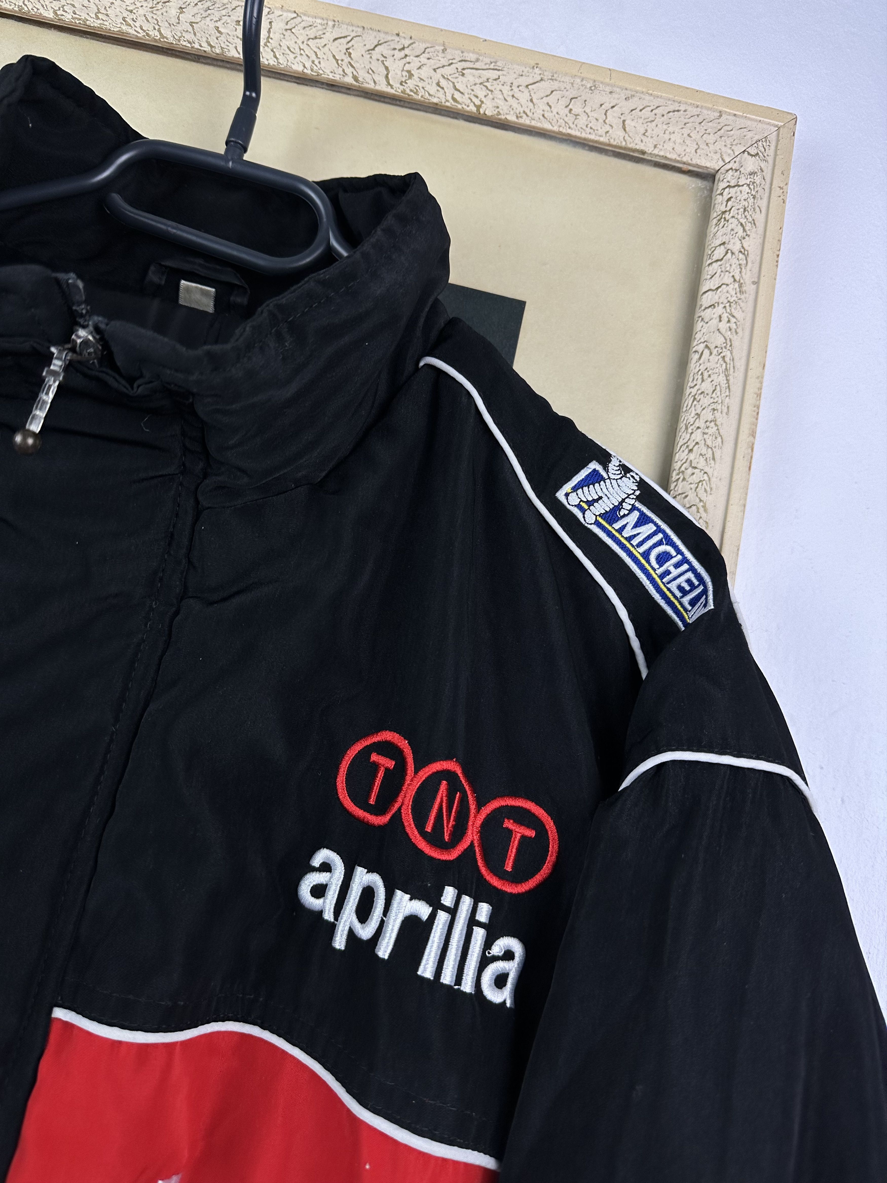Vintage Vintage Aprilia Racing Jacket Bomber Rare Ferrari Marlboro Size US XL / EU 56 / 4 - 3 Thumbnail
