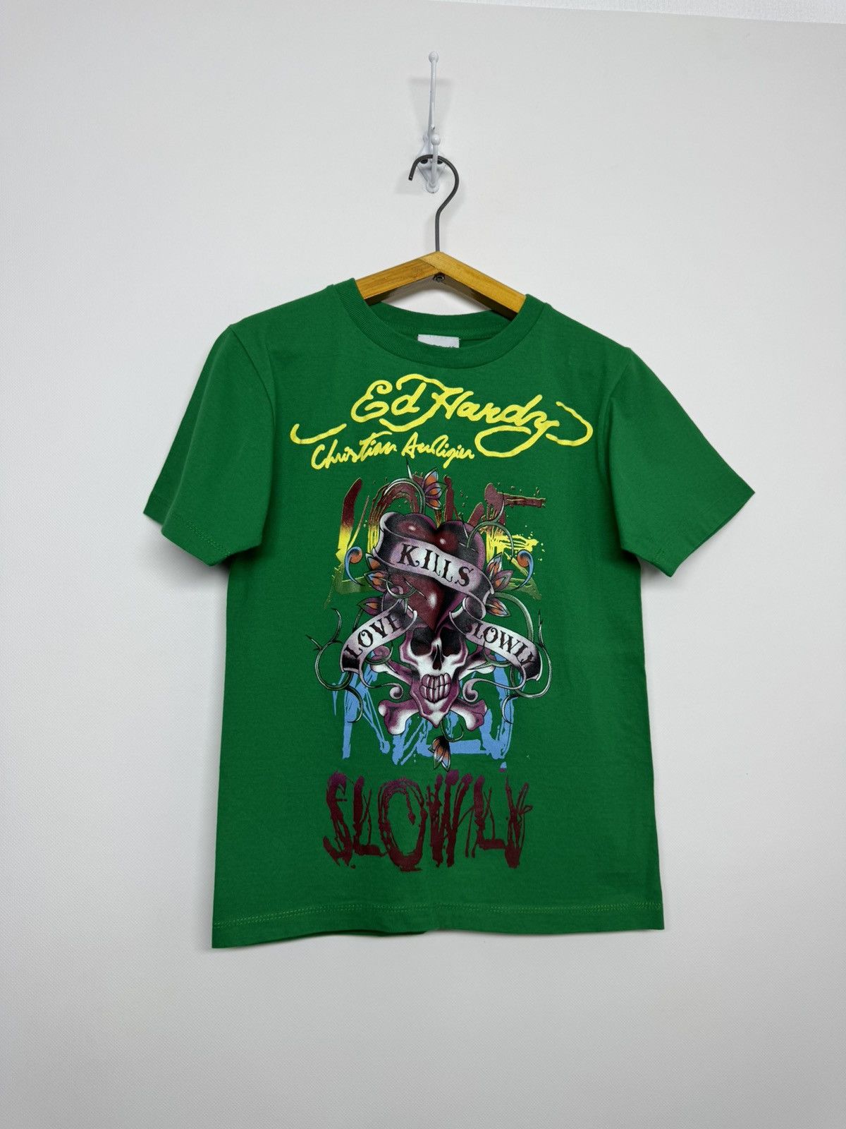 Ed Hardy Vintage Y2k Rare Ed Hardy T-Shirt 00’s Size S / US 4 / IT 40 - 6 Thumbnail