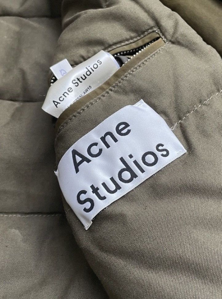 Acne Studios 🌹💫AW15 ACNE STUDIOS MONTREAL PARKA KHAKI DESIGNER Size US M / EU 48-50 / 2 - 19 Thumbnail