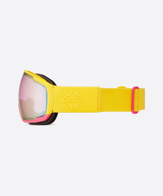 Dior DIOR Ski Goggles Zonula POC Glasses Mask Logo Yellow Pink Size ONE SIZE - 2 Thumbnail
