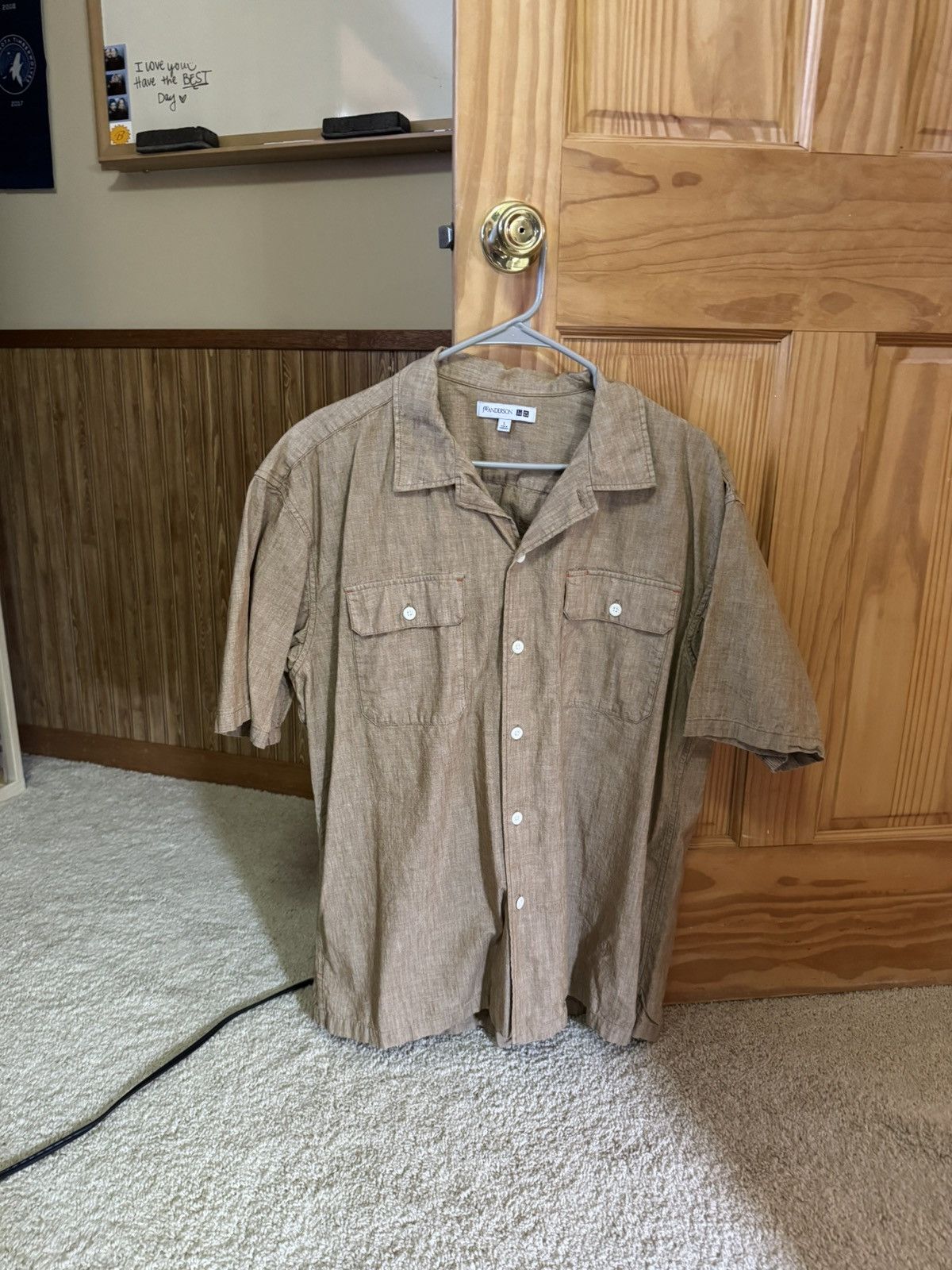 JW Anderson × Uniqlo JW Anderson x Uniqlo SS Camp Collar Button Up Size US L / EU 52-54 / 3 - 1 Preview