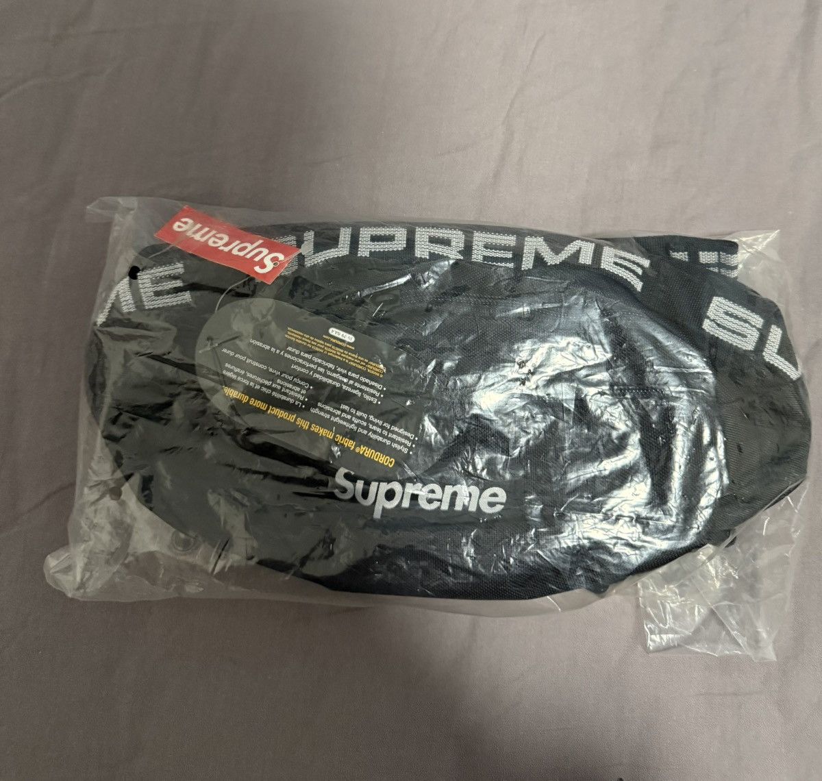 Supreme Supreme ss18 18ss 3m waist bag black Size ONE SIZE - 1 Thumbnail