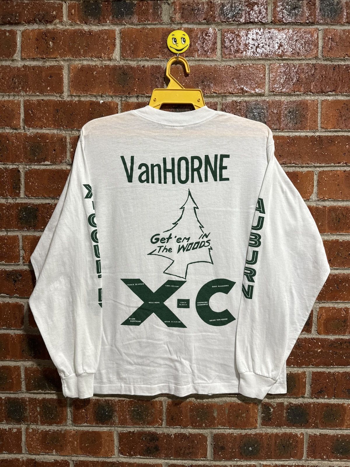 Band Tees Vintage Auburn X-Country Team Blakely 1988 Long Sleeve Tee Size US L / EU 52-54 / 3 - 1 Thumbnail