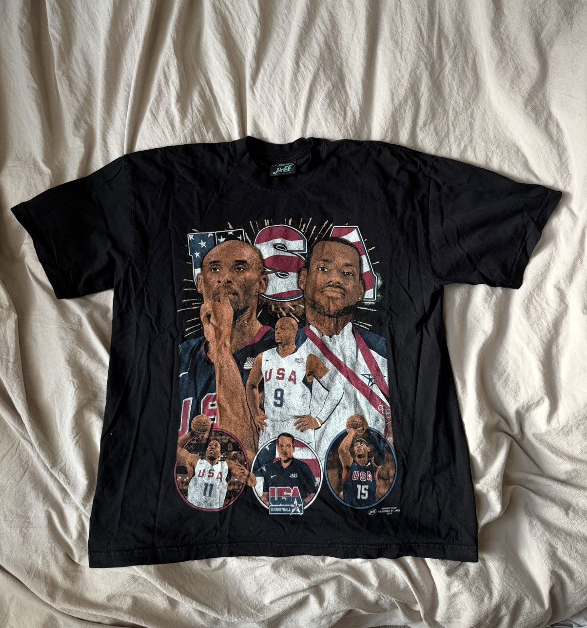 JAEE JAEE USA Basketball Graphic Tee Size US L / EU 52-54 / 3 - 1 Thumbnail