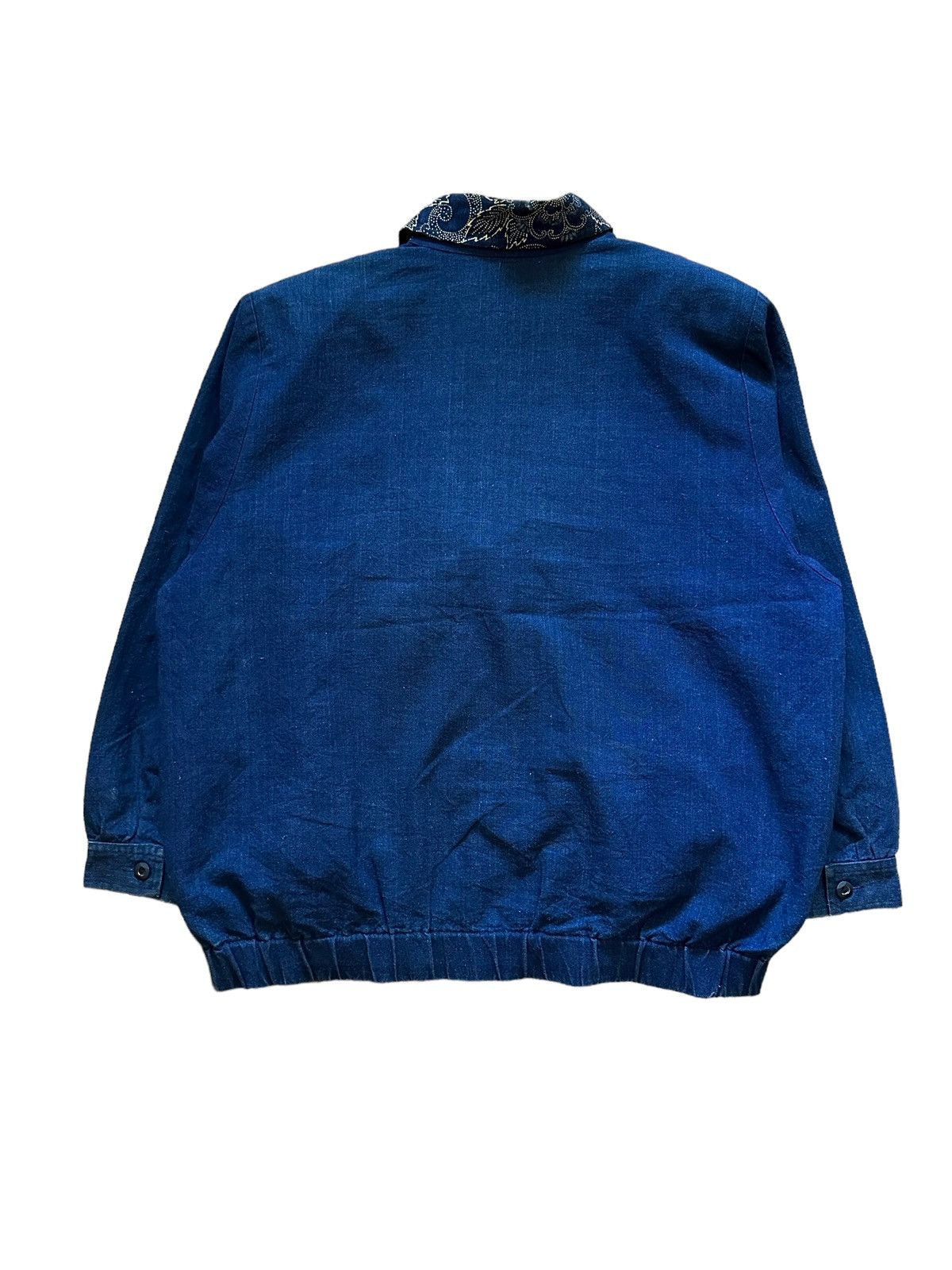 Vintage Vintage Indigo Patchwork Jacket Cardigan Size US M / EU 48-50 / 2 - 6 Thumbnail
