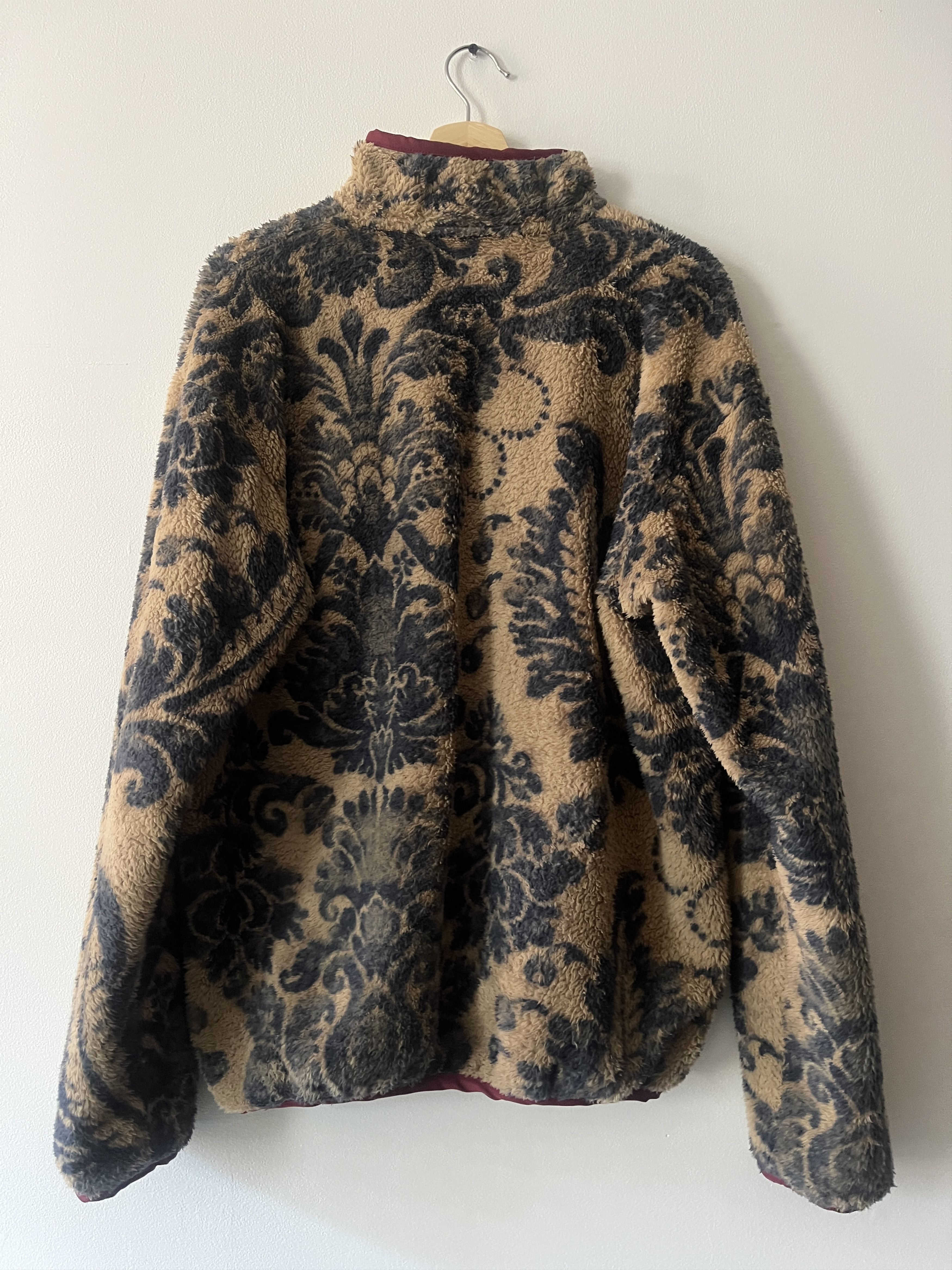 Kapital Damask Fleece Pullover Size US L / EU 52-54 / 3 - 3 Thumbnail