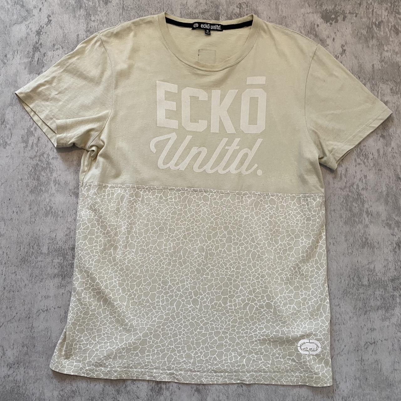 Ecko Unltd. Tan Ecko Unltd. streetwear t-shirt Vintage y2k Size US M / EU 48-50 / 2 - 1 Thumbnail