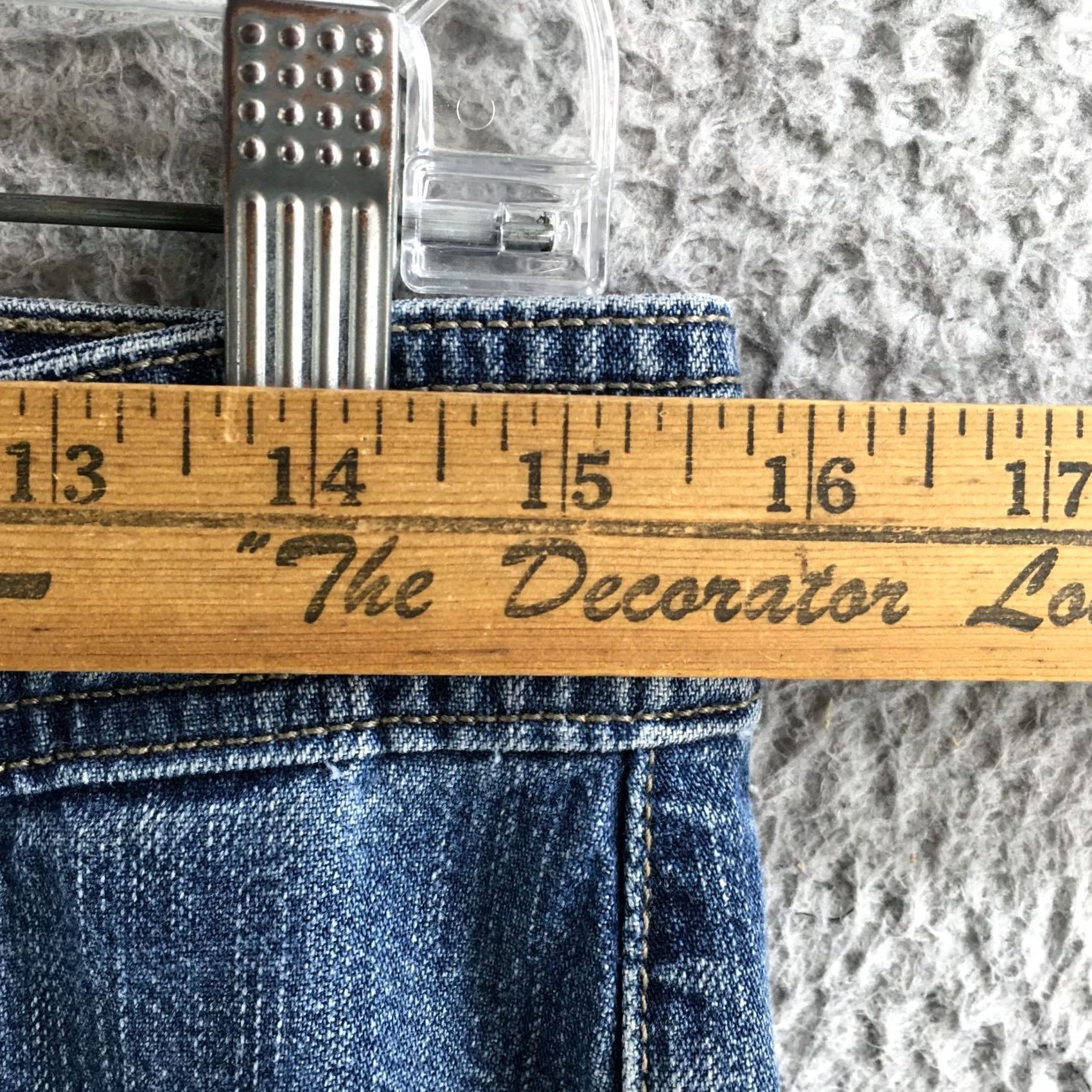 American Eagle Outfitters American Eagle Outfitters Jeans Womens 8 Blue Denim Mid Rise Straight Leg Regular Rise Cotton Denim SS14s Size 30" / US 8 / IT 44 - 7 Thumbnail