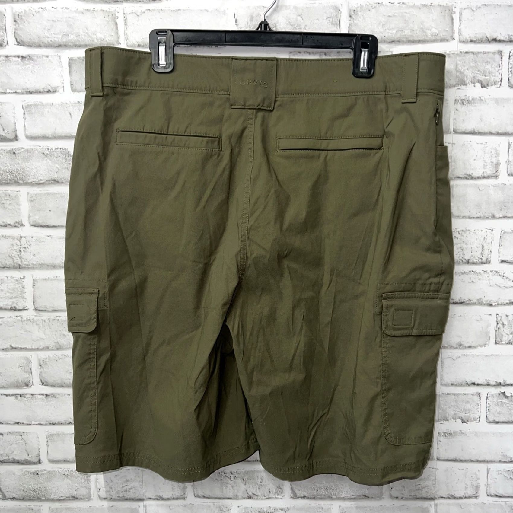 Orvis Orvis Cargo Shorts Mens Size 38 Green Cargo Mens Size US 38 / EU 54 - 4 Thumbnail