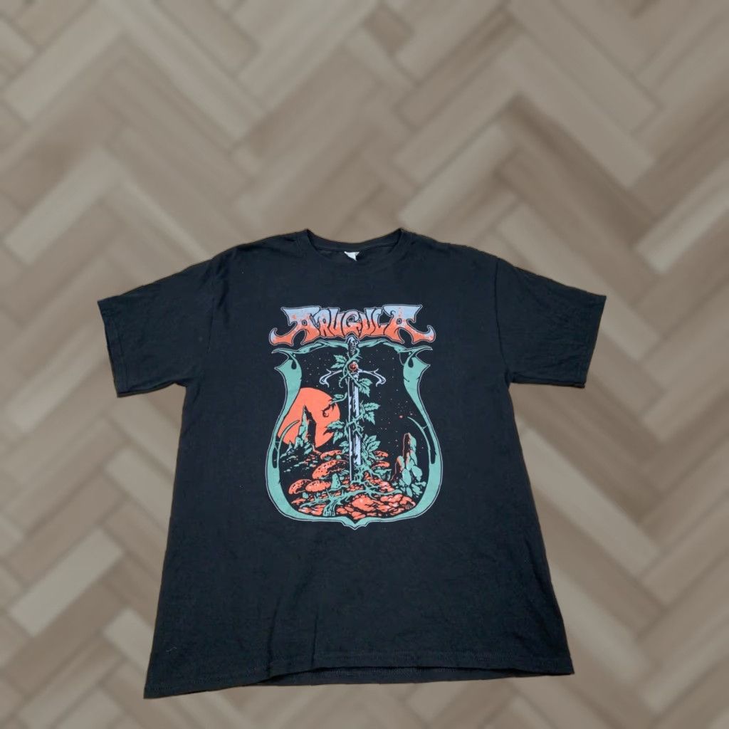 Vintage Arugula Graphic T Shirt Black M Short Sleeve Casual Beer Brew #4169 Size US M / EU 48-50 / 2 - 1 Thumbnail