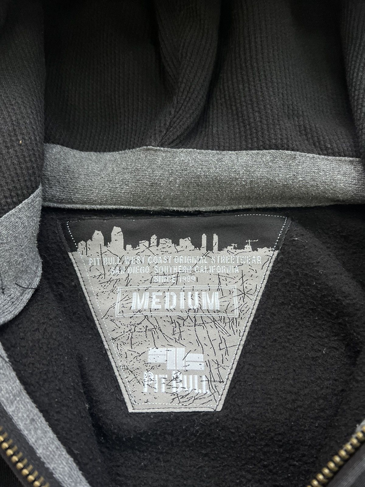 Vintage 100% Hardcore Overprint Hoodie Zip Y2K Vintage Size US M / EU 48-50 / 2 - 8 Thumbnail