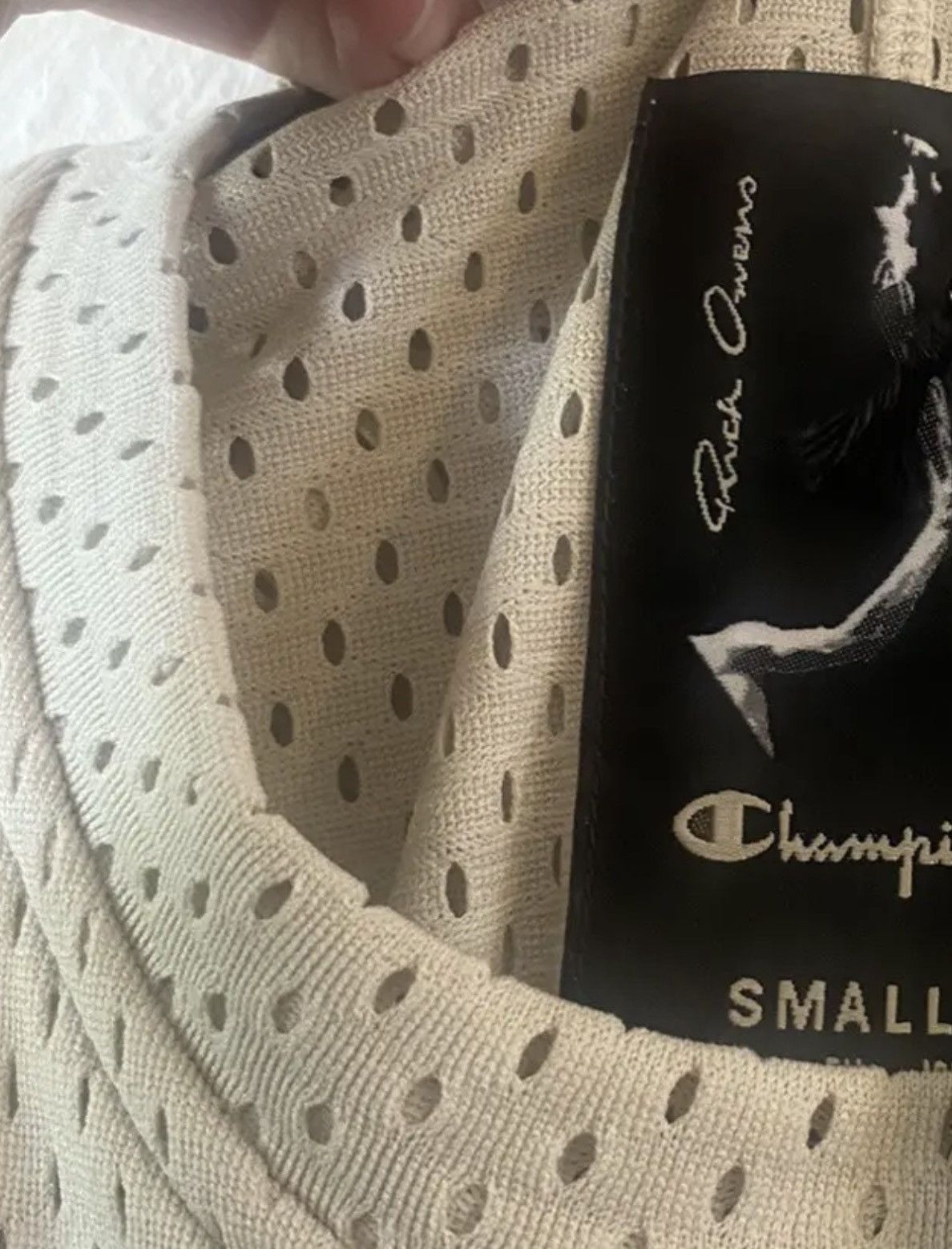 Champion × Rick Owens Rick Owens x Champion Toga Mesh Tee Size US S / EU 44-46 / 1 - 3 Thumbnail