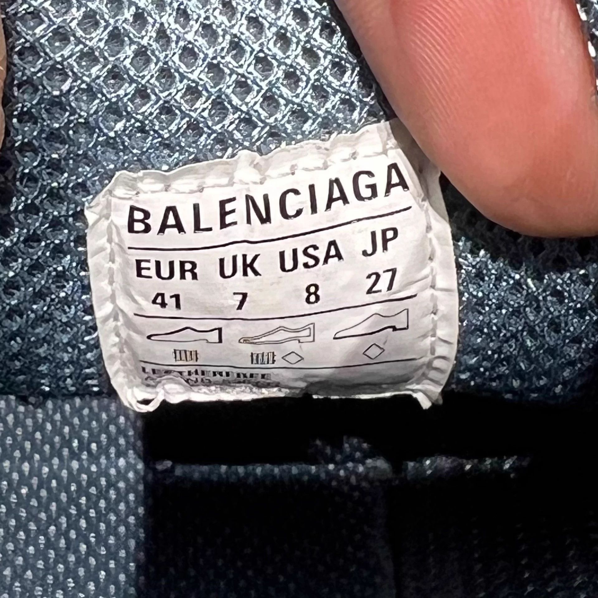 Balenciaga Balenciaga BLCG Triple S Denim Blue 41 Dad Sneakers Size US 8 / EU 41 - 8 Thumbnail