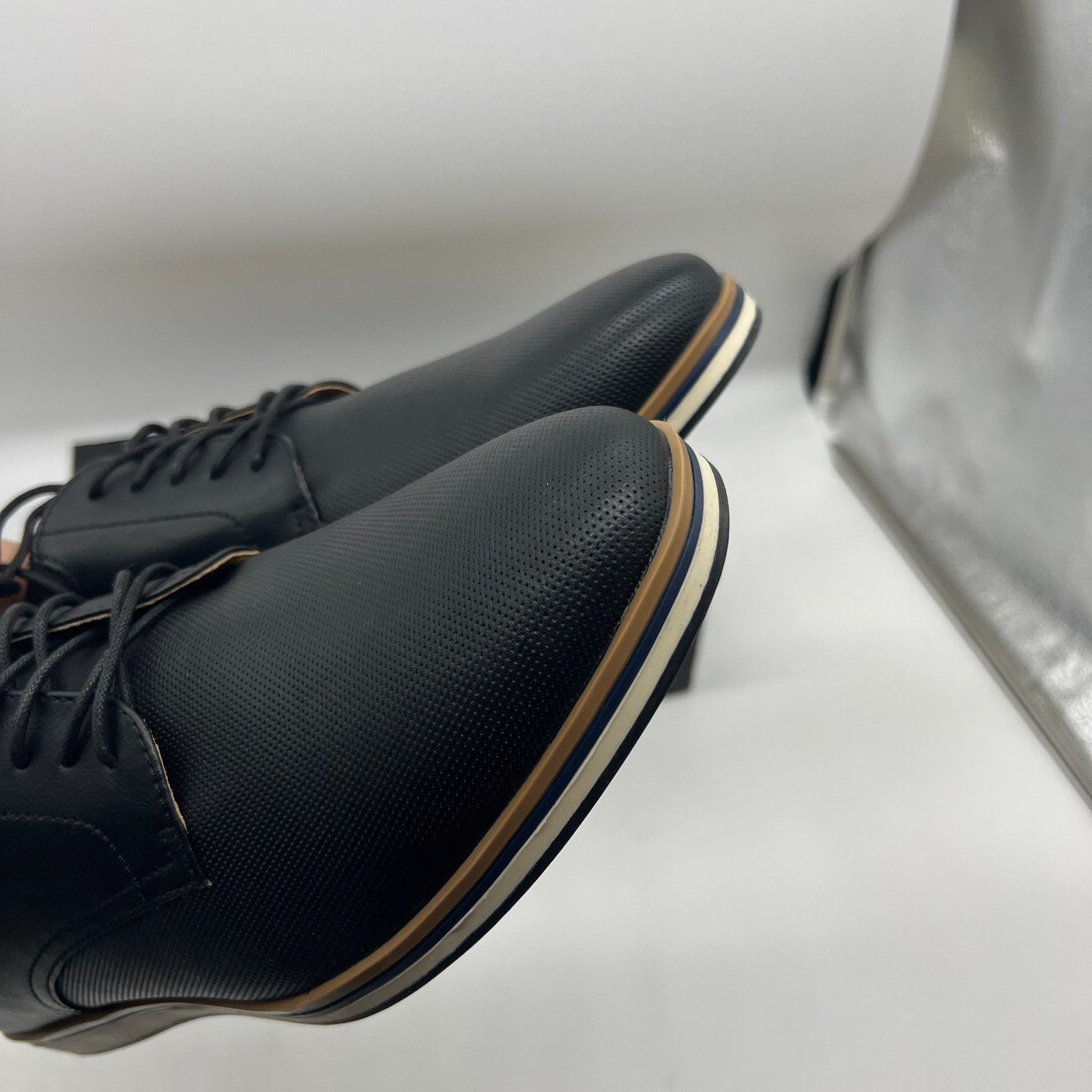 Other J. Ferrar Founder Men's Dress Shoes Oxford Shoes Black Size US 11 / EU 44 - 13 Thumbnail