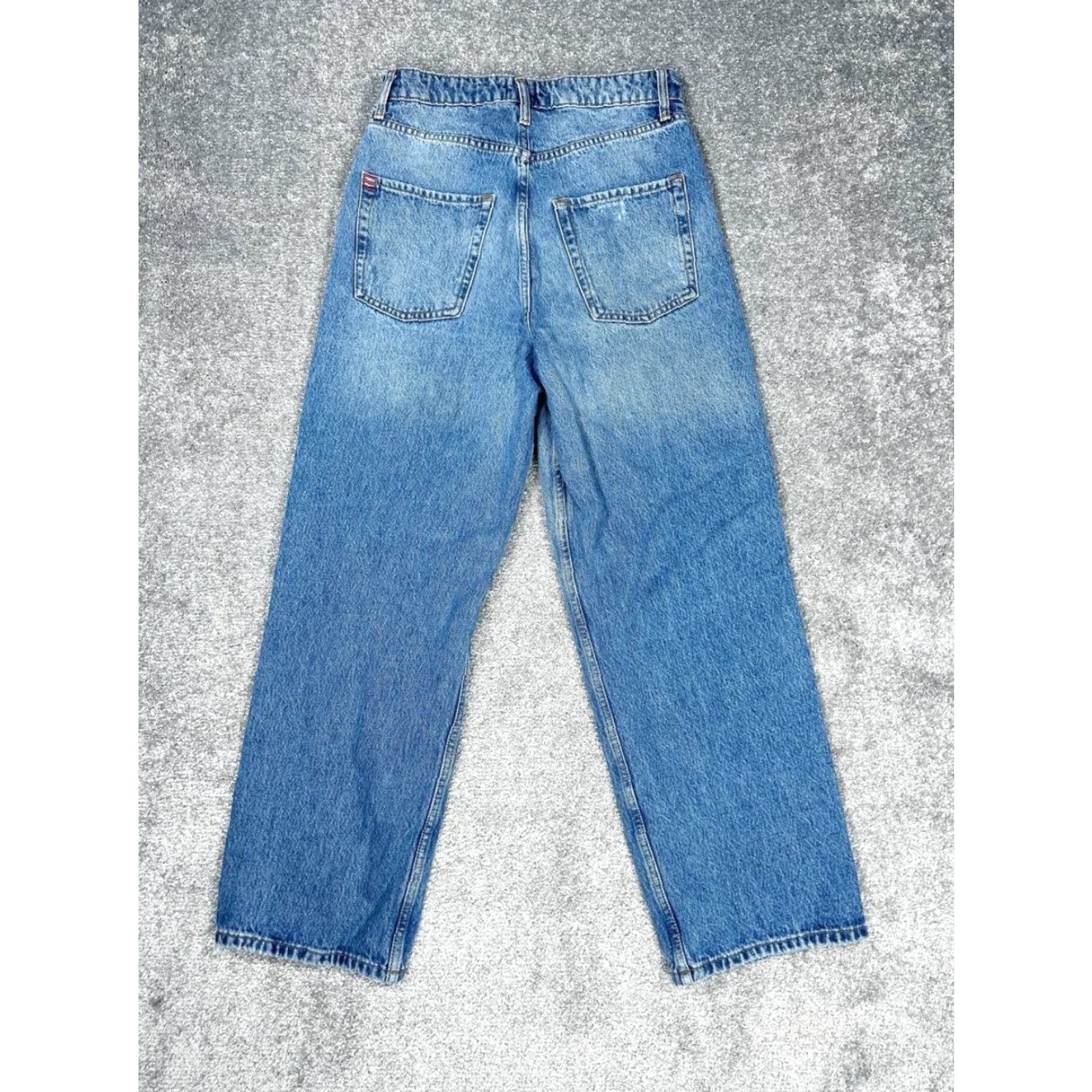 Urban Outfitters VINTAGE Urban Outfitters Jeans Womens 27 High Rise Straight Light Wash Denim Boyfriend Style Size 27" / US 4 / IT 40 - 8 Thumbnail